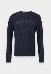 KONRAD CABLE LOGO - Pullover - smart blue