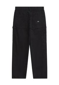 Vans DRILL CHORE CARPENTER VINTAGE WASH - Kalhoty - black