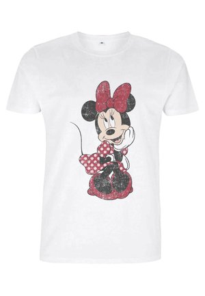 Disney DISNEY CLASSIC MICKEY POLKA DOT MINNIE - T-shirt con stampa - white