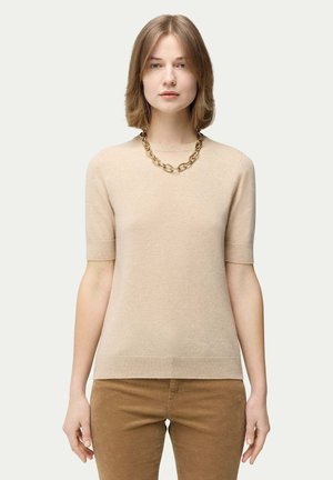 CREW NECK - T-shirt - bas - beige