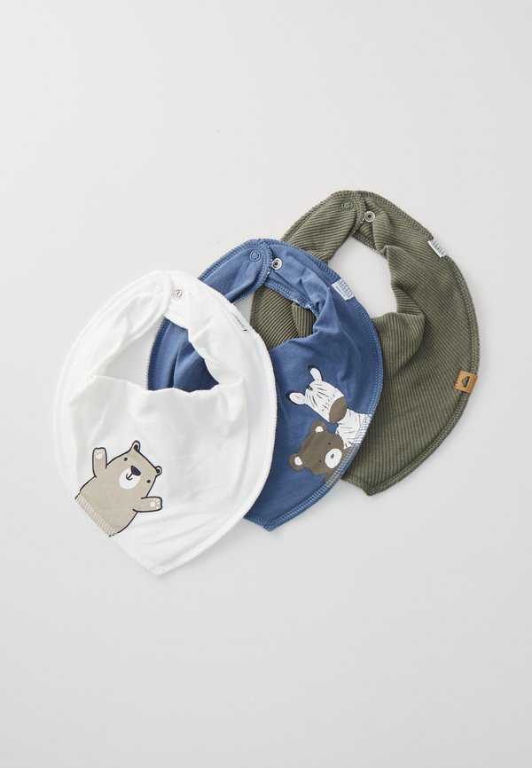 NBMYASIMTUMO UNISEX 3 PACK - Bib - dusty olive