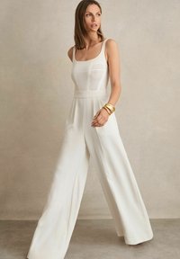 Reiss CARLA PERFORATED WIDE-LEG  - Haalari - ivory