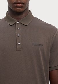 Armani Exchange Polotričko - black olive