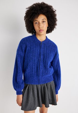 NENAYA ZIP CARDIGAN - Cardigan - sodalite blue