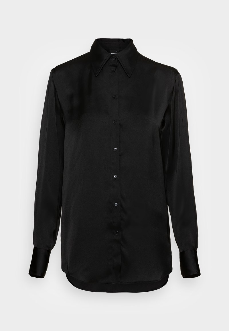 Gina Tricot Tall CHRIS SHIRT - Bluse - black/schwarz - Zalando.ch
