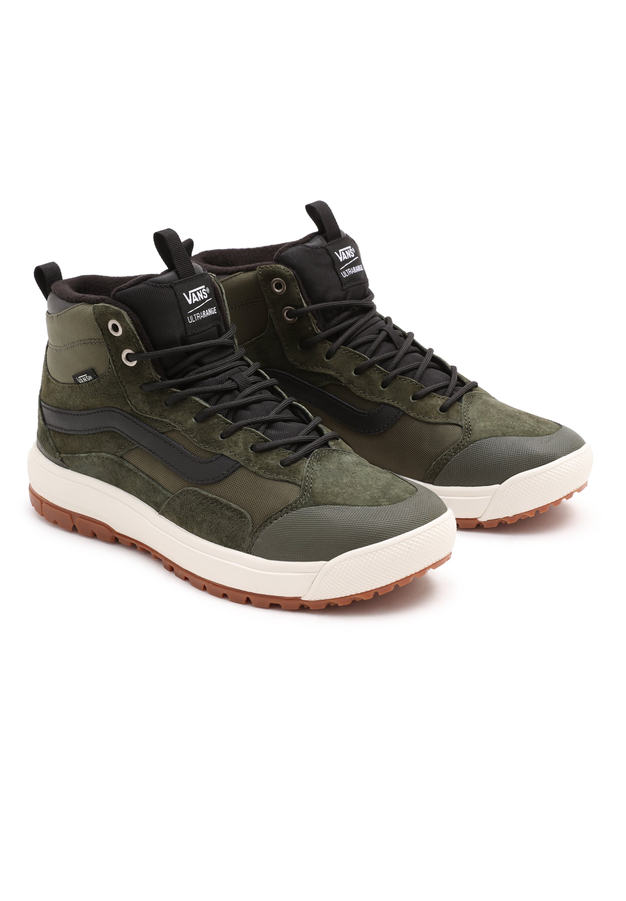 Vans UA ULTRARANGE EXO HI MTE-1 - Sneakers hoog - grape leaf/marshmallow/ Groen - Zalando.nl