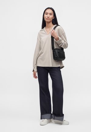 Lauren Ralph Lauren, SATCHEL SMALL - Ručna torba - chestnut brown
