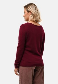 Just Cashmere GRACE - Svetr - bordeaux