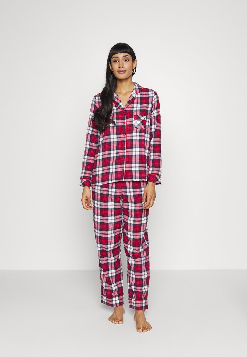 pour moi cosy check pyjama set