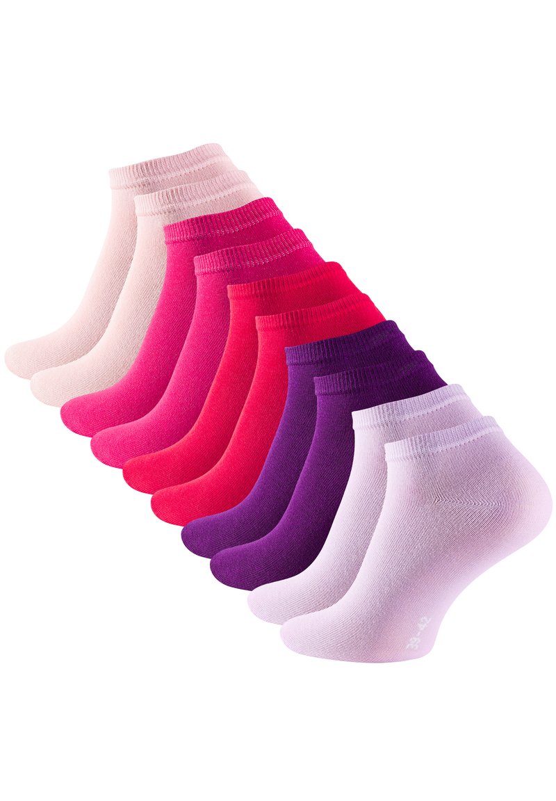 Cotton Prime ESSENTIALS 10 PAAR - Calze - berry colours/rosa - Zalando.it