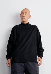 Carhartt WIP MOCKNECK - Langærmet T-shirt - black