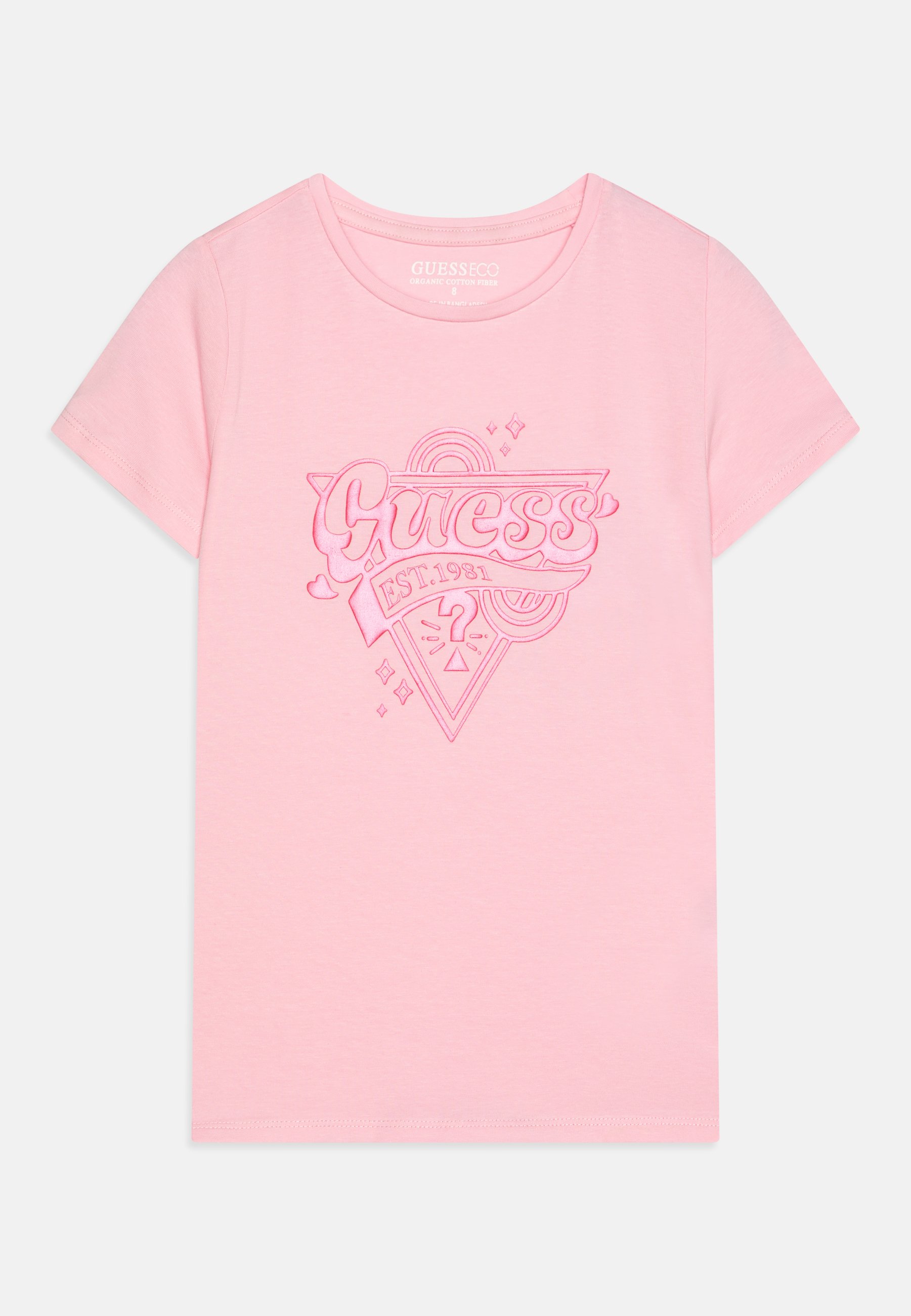 Pink Guess Jersey Guess JUNIOR STRETCH Jersey Dress Peach Creme