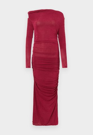 LORAINE MIDI DRESS - Maxi dress - berry