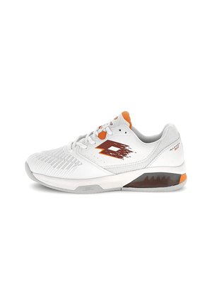 Lotto, RAPTOR HYPERPULSE 300 SPD - Trainers - all white etruscan red