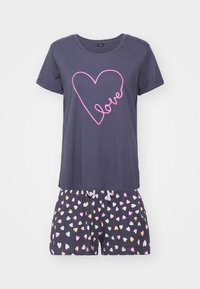 VIVANCE DREAMS  BY LASCANA VD LOVE - Pyjama - antrazit
