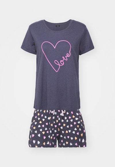 VIVANCE DREAMS BY LASCANA VD LOVE - Pyjama - antrazit