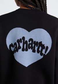 Carhartt WIP AMOUR - Camisola - black/misty sky