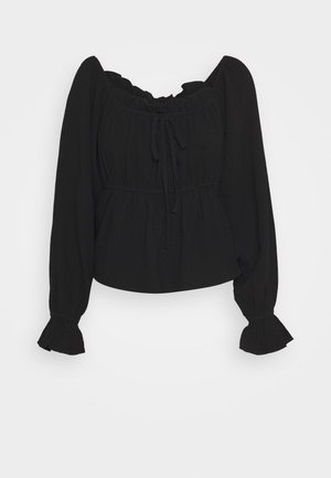 Bluse - black
