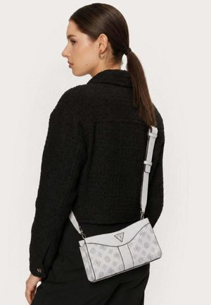 Guess, GUESS BANDOULIÈRE NOLANA S WHITE LOGO - Sac bandoulière - white logo wlo