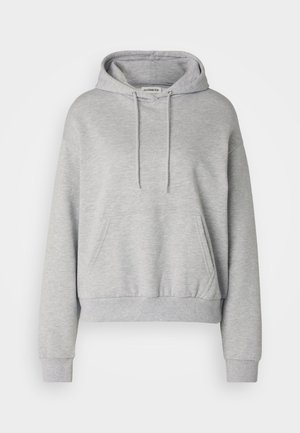 Hoodie - mottled light grey