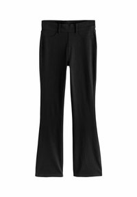 REGULAR FIT  - Bootcut-teksad - black