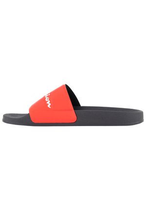 VARSITY  - Badslippers - red and black