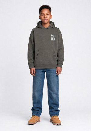 Petrol Industries, RELAXED GRAPHIC HOODIE MILLPLACE - Hoodie - beluga