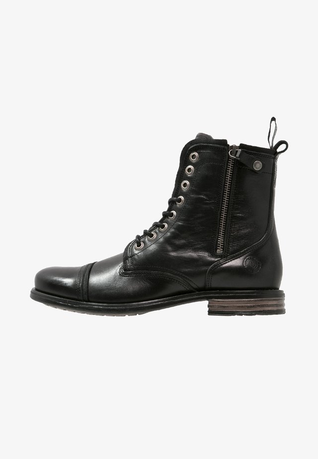 FORDHAM - Nauhalliset nilkkurit - black
