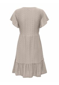 ONLY ONLSANDRA V NECK - Dnevna obleka - nacreous cloud