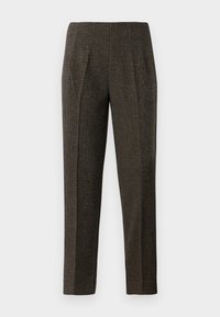 OLANA REGULAR PANTS - Tygbyxor - brown sugar