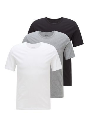 3 PACK - Unterhemd/-shirt - black