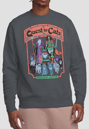 Cotton Soul, STEVEN RHODES QUEST FOR CATS - Sweatshirt - anthracite