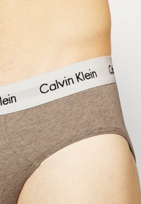Calvin Klein Underwear HIP BRIEF 3 PACK COTTON STRETCH - Slip - weiß