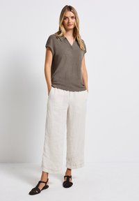 Street One STRICK-LOOK  - Polo - braun