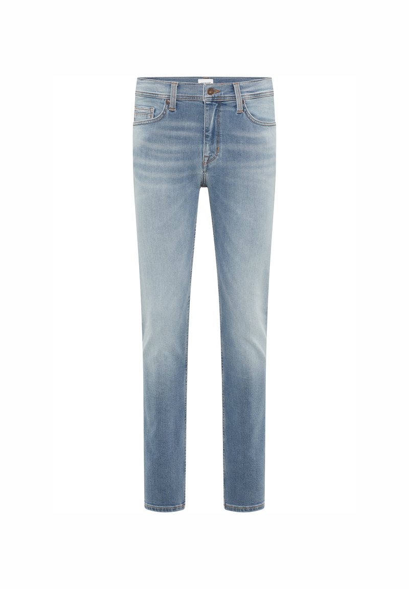 MUSTANG Heren Jeans Broek Vegas, blauw, 38W / 30L