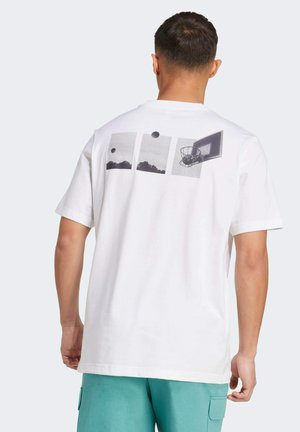 Print T-shirt - white
