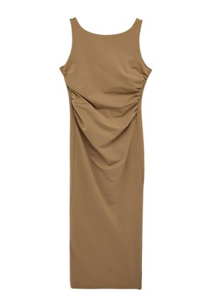 Koton, STRAPPY MIDI - Jurk - brown