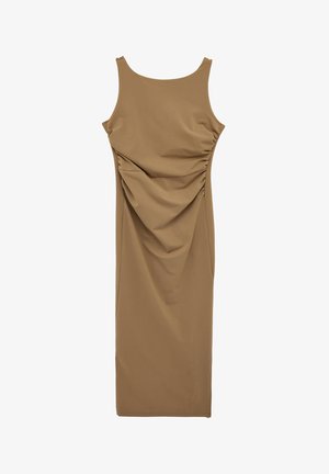 Koton, STRAPPY MIDI - Jurk - brown