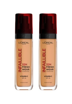 LOT DE 2 - FOND DE TEINT LIQUIDE LONGUE TENUE INFAILLIBLE 32H - Fond de teint