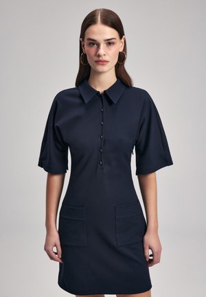 Shirt dress - navy blue