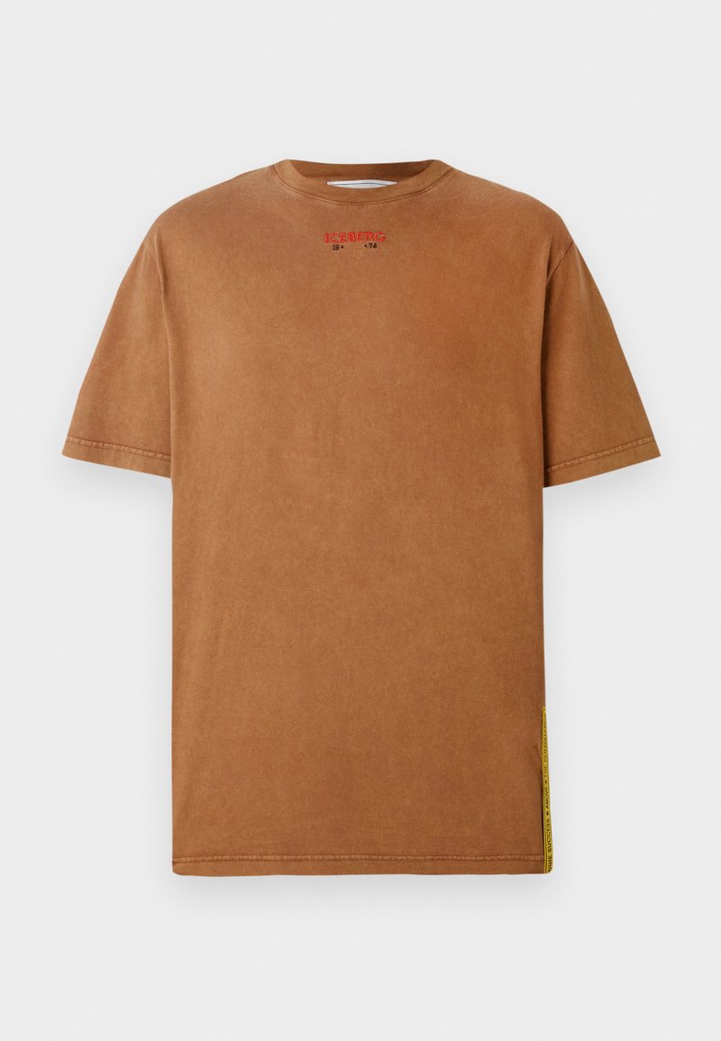 Iceberg T-shirt print bruin