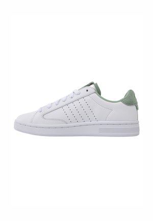 LOZAN KLUB - Baskets basses - white iceberg/green