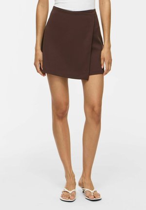 VILA VICLARA HW SKORTS/KA - Jupe-short - coffee bean