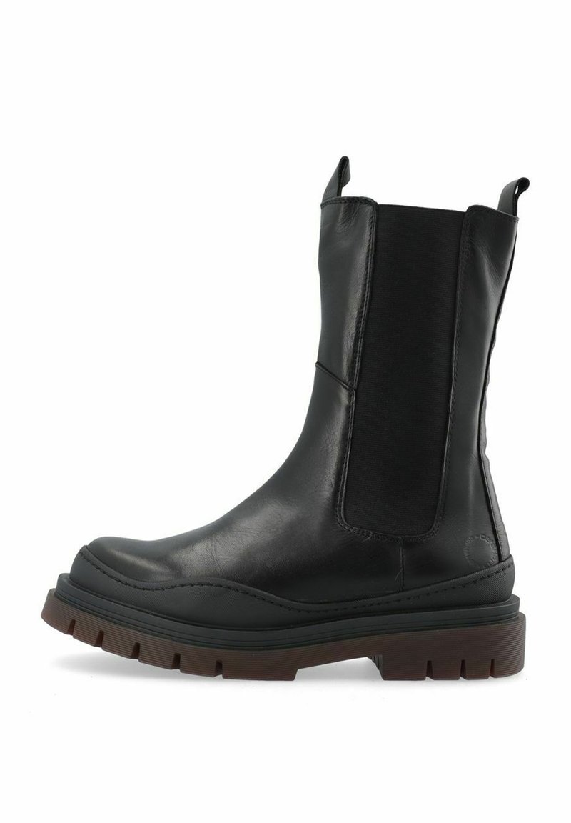 Bottines Ash Ricky - Cuir Noir - Plateforme - Taille 5 US - Neuf Avec Boîte