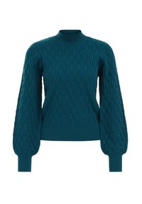 Pulover - sea green