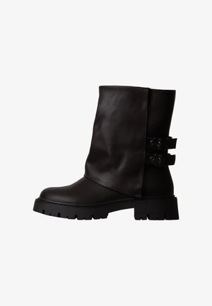 JOIA PARIS, BOTTINES À ZIP JOIA - Bottines de cowboy / motard - marron
