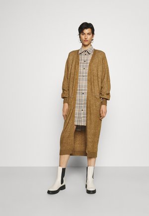 YASCALI - Cardigan - bronze brown