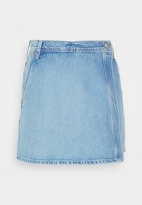 REGULAR SKORT - Kratke hlače iz džinsa - light-blue denim