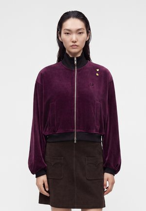 Fred Perry, TRACK JACKET - Леко яке - plum
