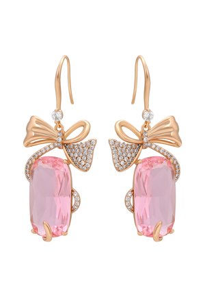 Cercei - rose gold-coloured pink